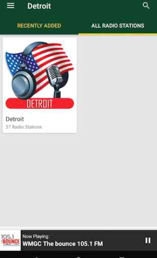Detroit Radio Stations - USA 4