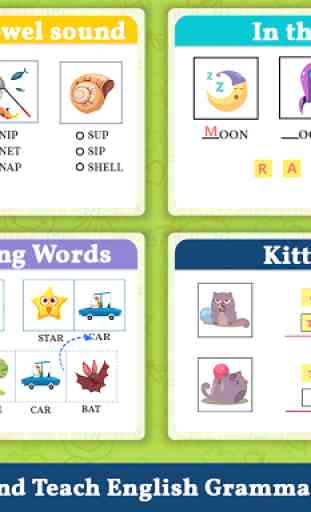 English Grammar and Vocabulary for Kids 4
