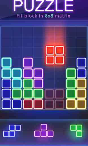 Glow Block Puzzle 1