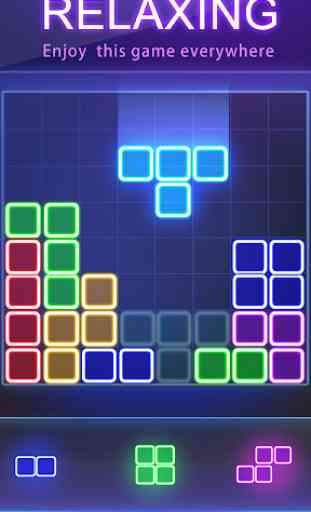 Glow Block Puzzle 2
