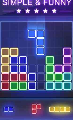 Glow Block Puzzle 3
