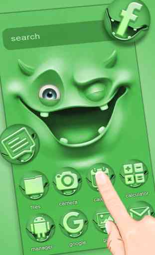 Green, Ugly, Face Themes & Wallpapers 1