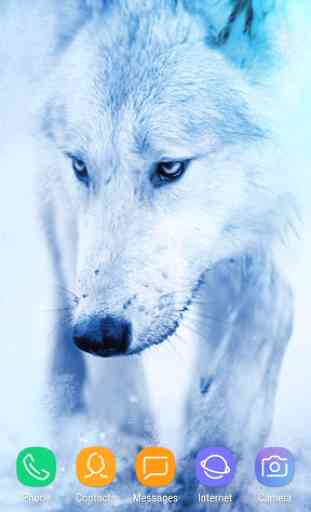 Ice Wolf Live Wallpaper HD 3