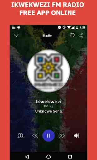 Ikwekwezi FM Radio Free App Online ZA 1