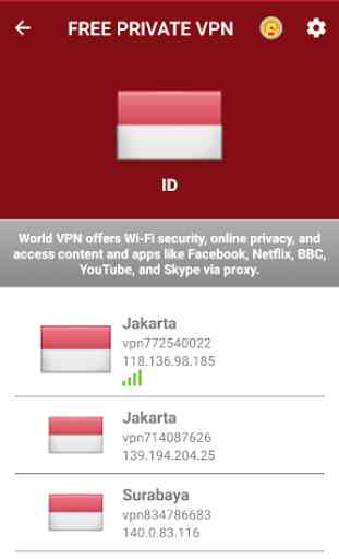 Indonesia Free VPN - vpn private internet access 1