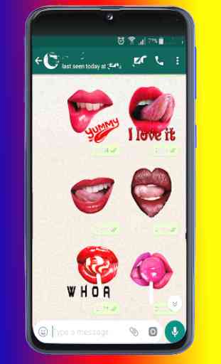 Lips Stickers For WhatsApp 2020 - WAStickerApps 2