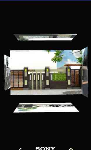 minimalist house fence design 1
