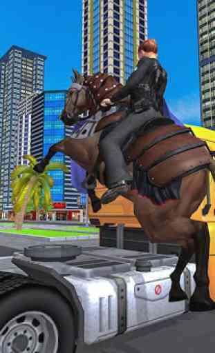 Mounted Police Horse Chase 3D 3