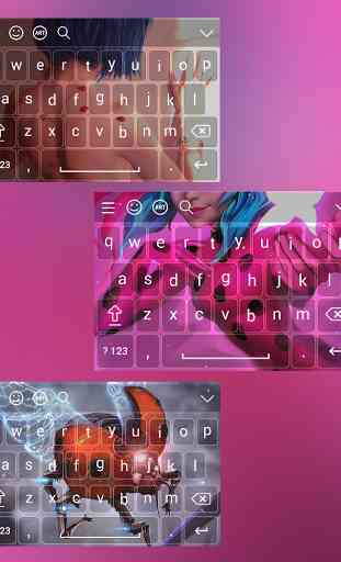 Pink Ladybug Keyboard 1