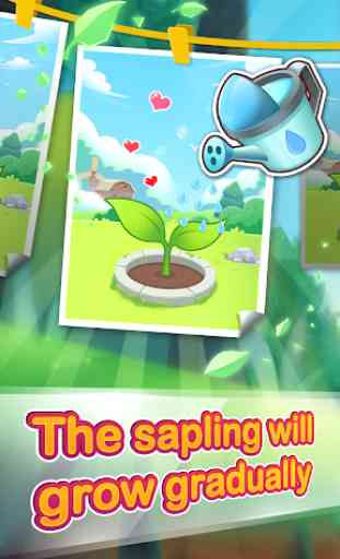 Plant a lucky tree-focus on plant 1