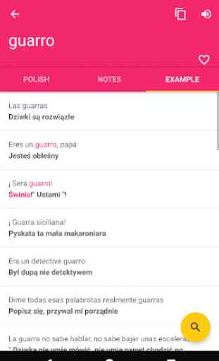 Polish Spanish Offline Dictionary & Translator 3