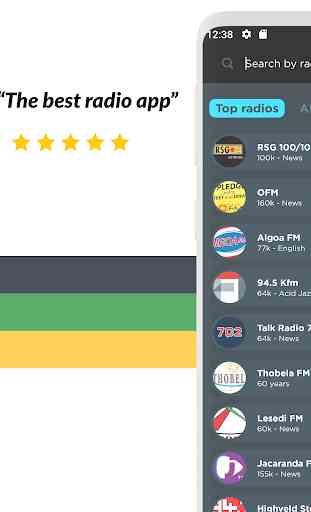 Radio South Africa: Free online FM radio & music 1