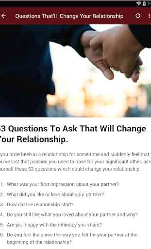 RELATIONSHIP QUESTIONS 4