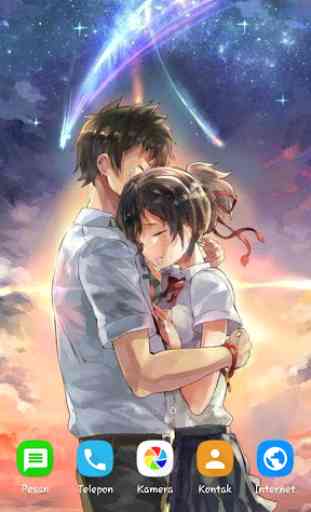 Romantic Anime Couple Wallpapers HD 1