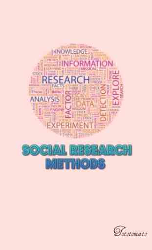 Social Research Methods 1