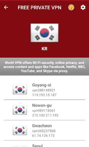 South Korea VPN - Hotspot Shield Free VPN Proxy 1