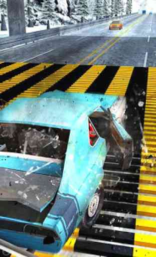 Speed Bump Car Crash Simulator: Beam Damage Drive 2