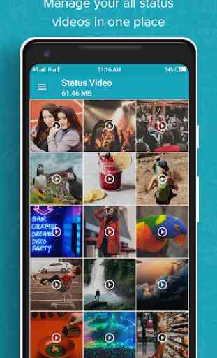 Status Saver: Photo and Video status download 4