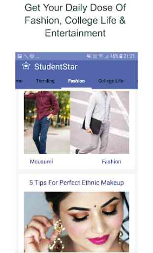 StudentStar - India's 1st College Students App 2