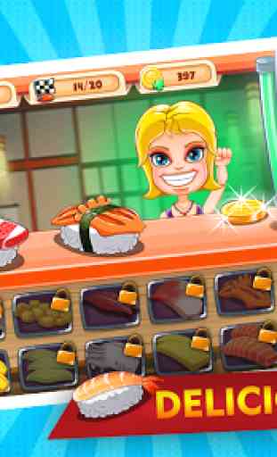 Sushi Cooking - 2D Game 3
