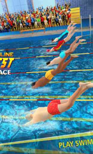 Swimming Contest Online : Water Marathon Race 2