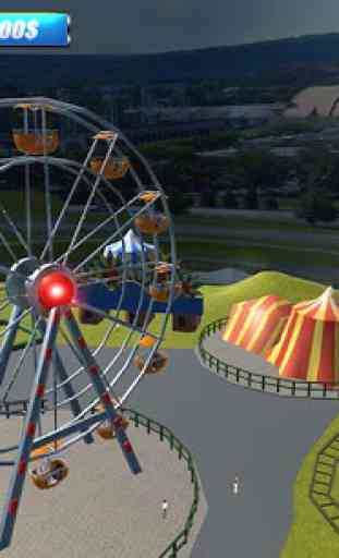 Theme Park Fun Swings Ride 2 4