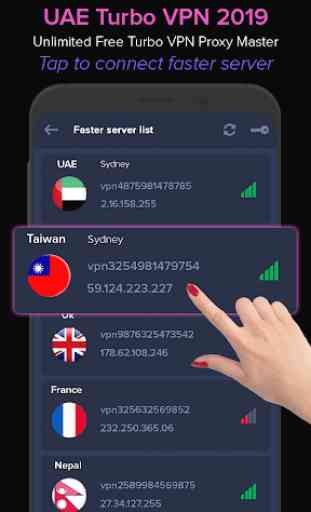 UAE VPN 2019 - Unlimited Free VPN Proxy Master 3