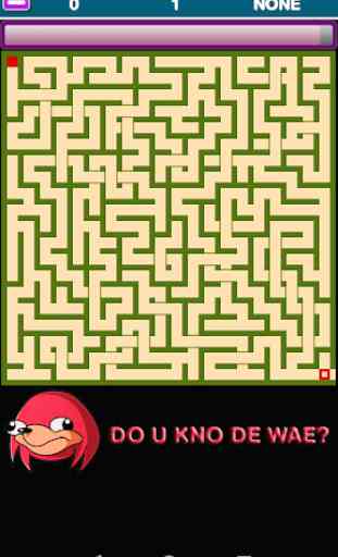Ugandan Knuckles Maze Escape 3