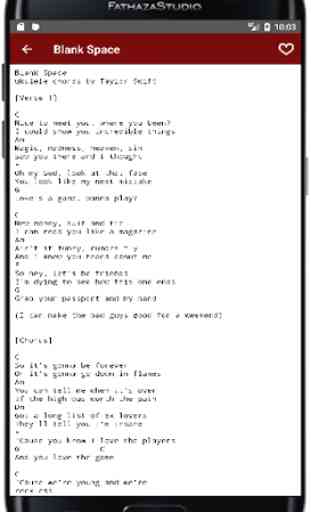 Ukulele Chords 2020 - Song Lyrics Full Offline 3