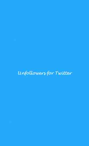 Unfollowers for Twitter - unfollow 1