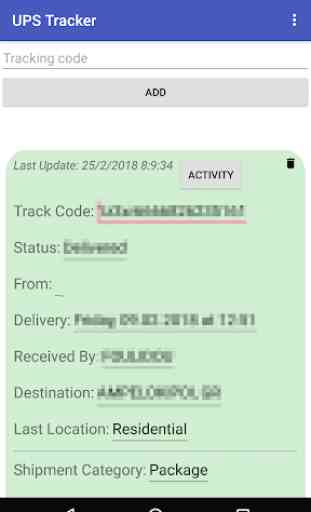 UPS Tracker 1