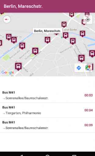 VBB: Fahrplan der öffentlichen Verkehrsmittel bahn 2