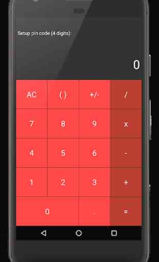 Vibrate app with calculator icon 4