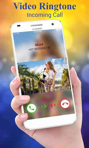 Video Ringtone for Incoming Call Video Caller ID 1