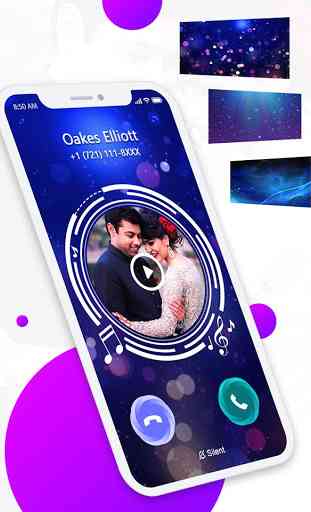 Video Ringtone For Incoming Call: Video Caller ID 3