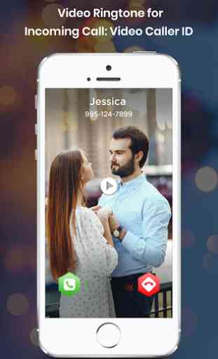 Video Ringtone for Incoming Call Video Caller ID 4