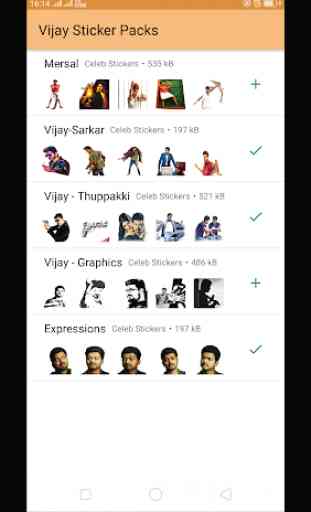 Vijay WAStickerApps : Tamil Stickers for Whatsapp 1