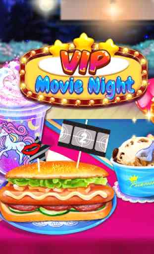 VIP Movie Night Food Party: Make Delicious Foods! 1