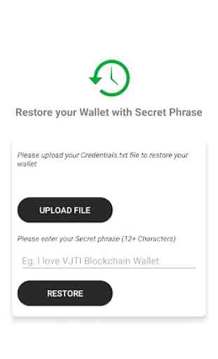 VJTI Blockchain Wallet 3