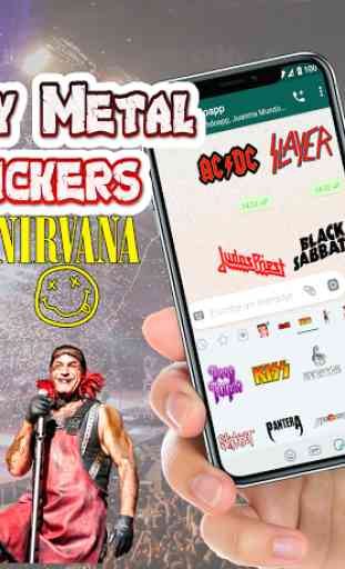 WAStickerapps Stickers heavy metal for whatsapp 1