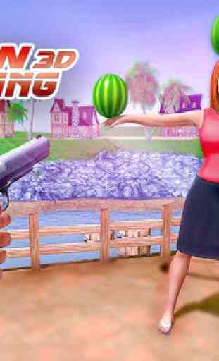 Watermelon Shooter: Free Fruit Shooting Games 2020 1