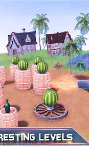 Watermelon Shooter: Free Fruit Shooting Games 2020 4