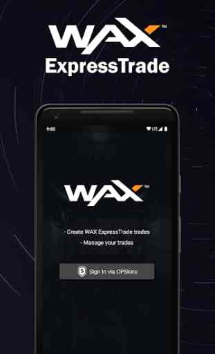 WAX ExpressTrade 1
