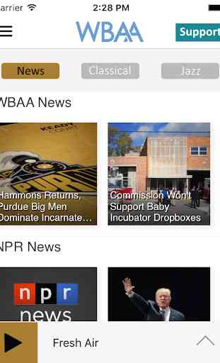 WBAA Public Radio App 2