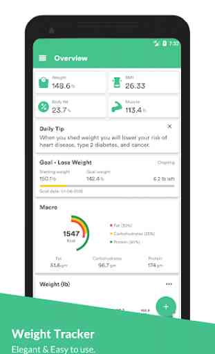 Weight Tracker - Weight Loss Monitor App 1