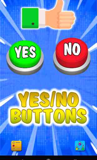 Yes & No Buttons - Answer Game 2