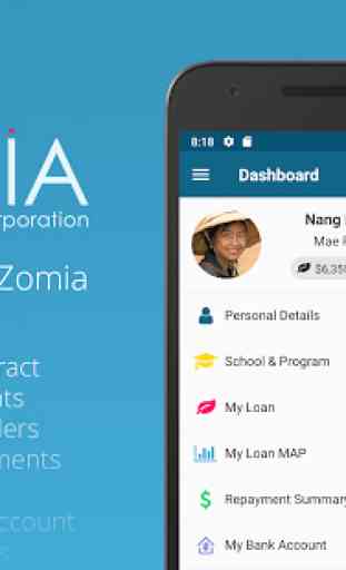 Zomia: Manage Your Student Loan 1