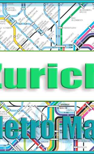 Zurich Metro Map Offline 1