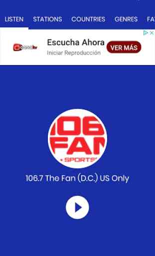 106.7 The Fan DC 1