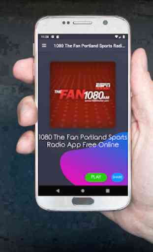 1080 The Fan Portland Sports Radio App Free Online 1